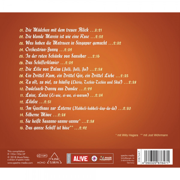 3. Bild von Die singenden Seesterne: Die Mädchen mit dem treuen Blick (CD)