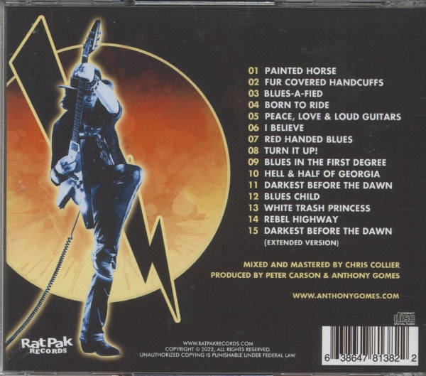 3. Bild von Anthony Gomes: High Voltage Blues (CD)