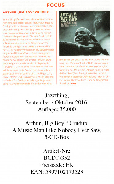 ArthurCrudup_Jazzthing_September-Oktober2016