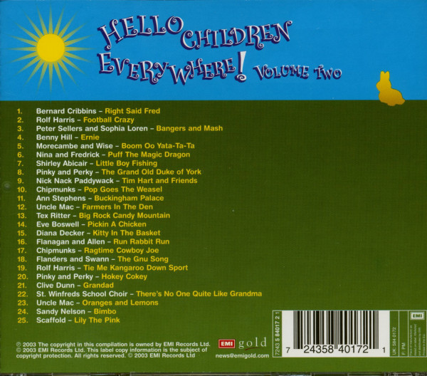 Hello Children Everywhere Vol.2 (CD)