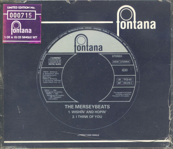 The Fontana Singles (12-CD Singles, Ltd.)