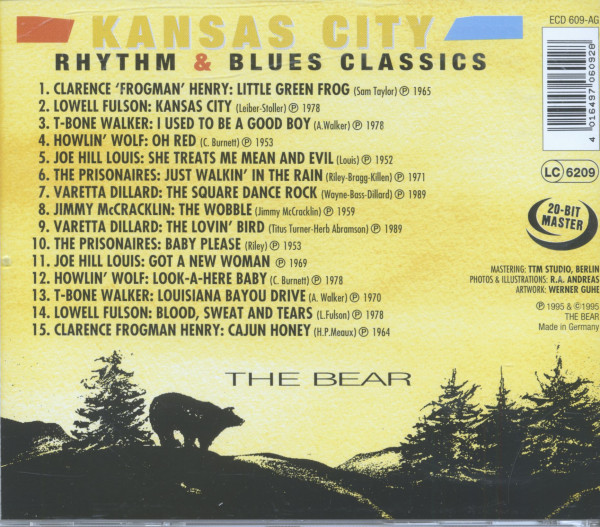 Kansas City - Rhythm & Blues Classics (CD)