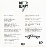 Vorschau: Better Hurry Up (LP & Download) Vorschau: Better Hurry Up (LP & Download)
