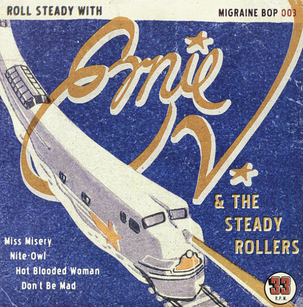 Ernie V. And The Steady Rollers 7inch, 45rpm, EP, PS