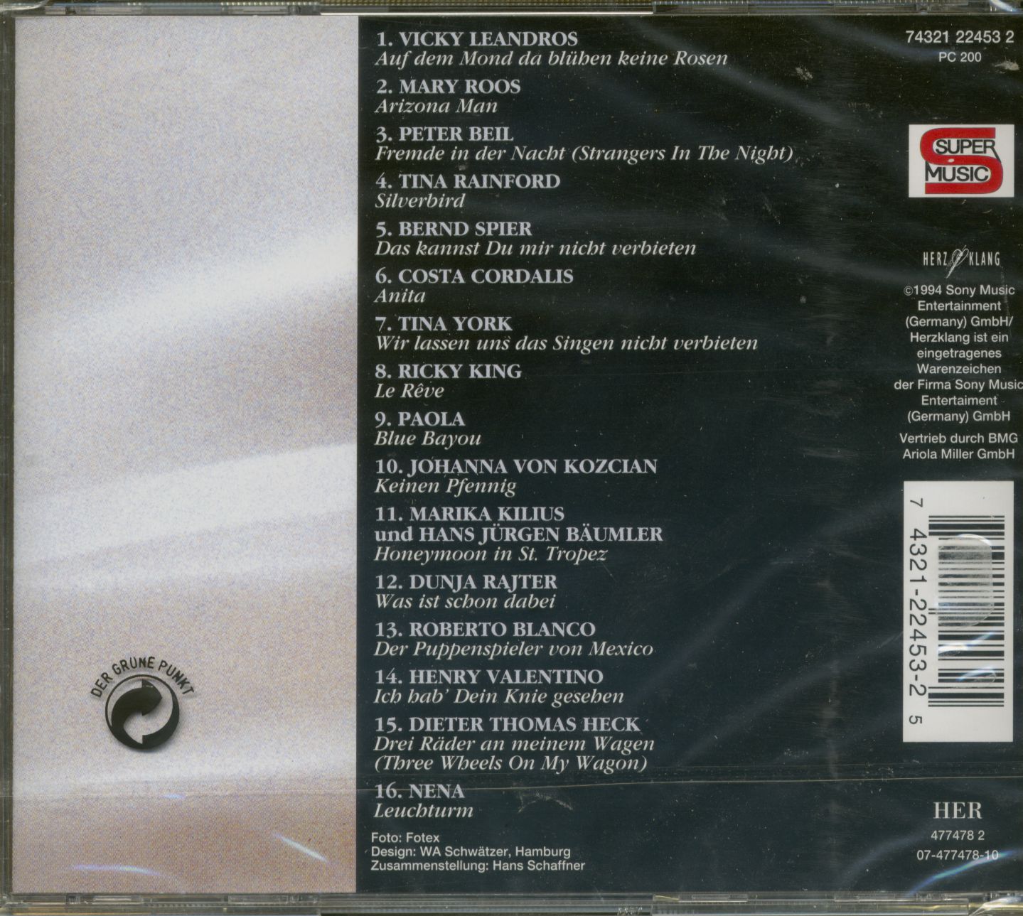 Various CD: Meine Lieblings Melodie - Bear Family Records