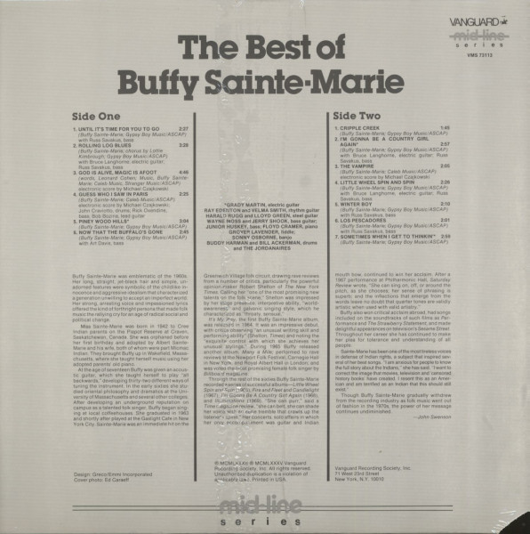 The Best Of Buffy Sainte-Marie (LP)