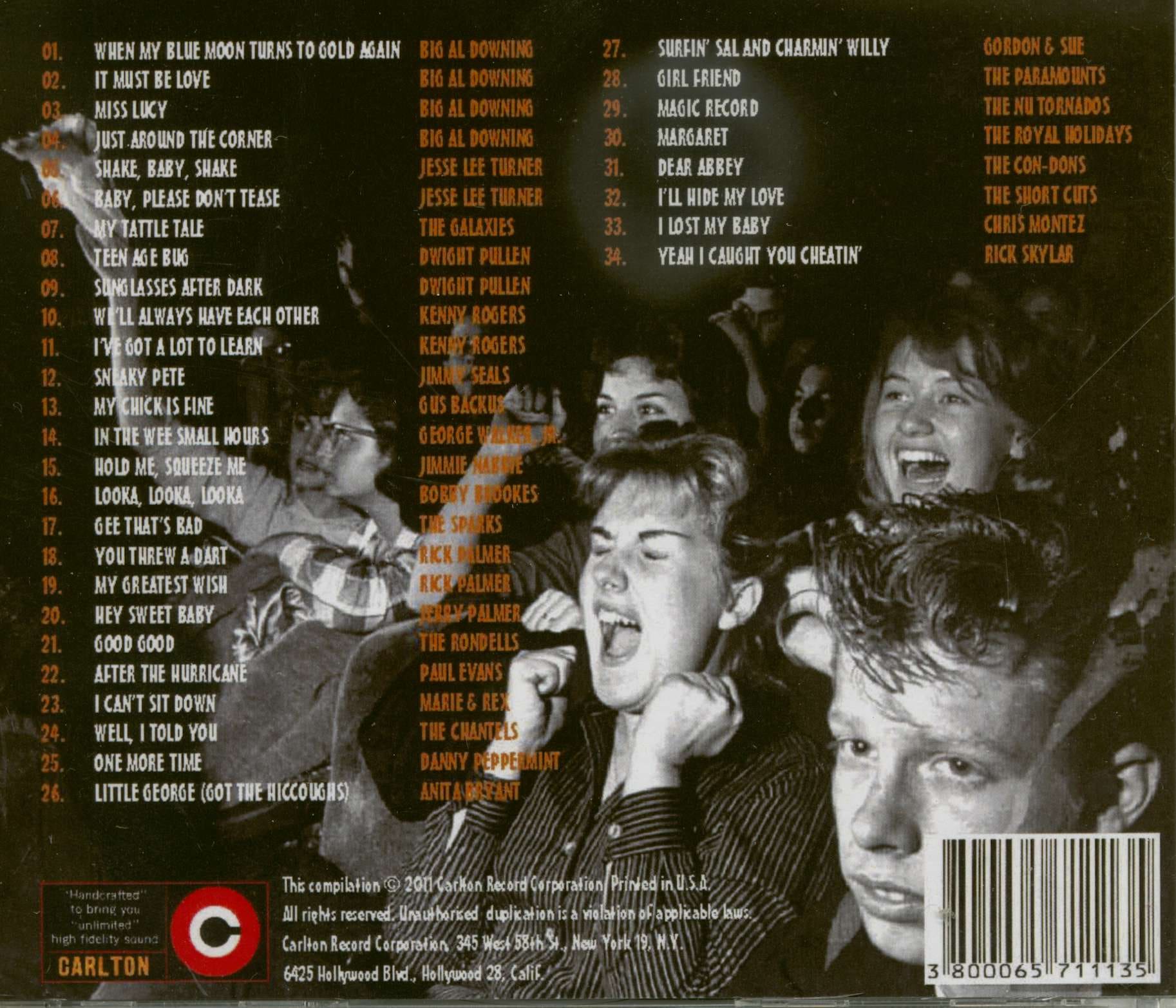 Carlton Records Story - Collezione 3 CD Con Musica Country, Rockabilly E Doowop Degli Anni D'Oro - Foto 2