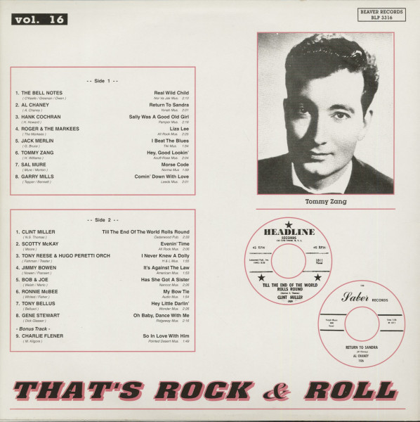 That's Rock & Roll, Vol.16 (LP)