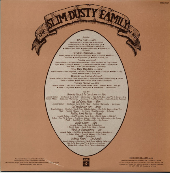 The Slim Dusty Family Album (LP)