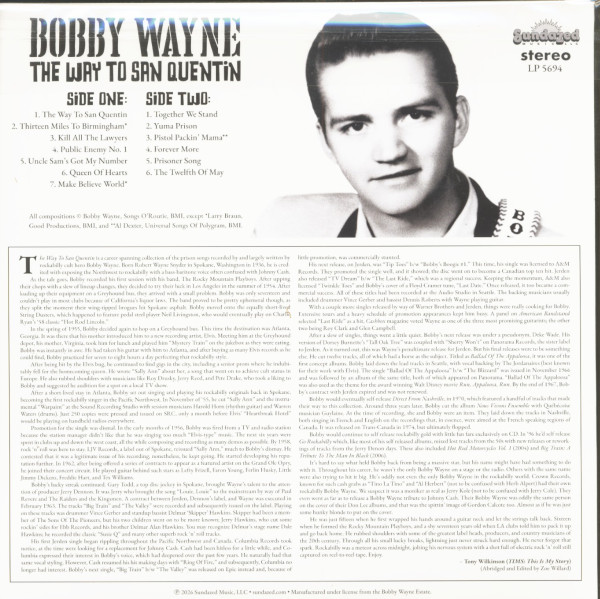 The Way To San Quentin (LP)