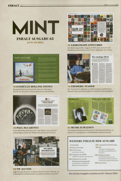 Mint Magazin #65, 01/24