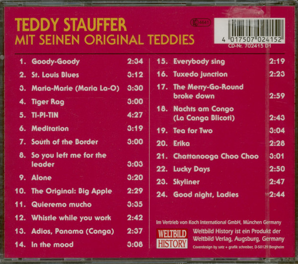 Seine Besten Aufnahmen 1936-1943 (CD)