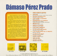 Vorschau: Damaso Perez Prado 70 - Stereo (CD) Vorschau: Damaso Perez Prado 70 - Stereo (CD)