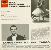 Vorschau: Max Gregers Tanz Turnier - Langsamer Walzer & Tango (7inch, 45rpm, EP, PS) Vorschau: Max Gregers Tanz Turnier - Langsamer Walzer & Tango (7inch, 45rpm, EP, PS)