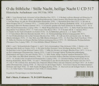 Vorschau: O du fröhliche - Stille Nacht, heilige Nacht (2-CD) Vorschau: O du fröhliche - Stille Nacht, heilige Nacht (2-CD)