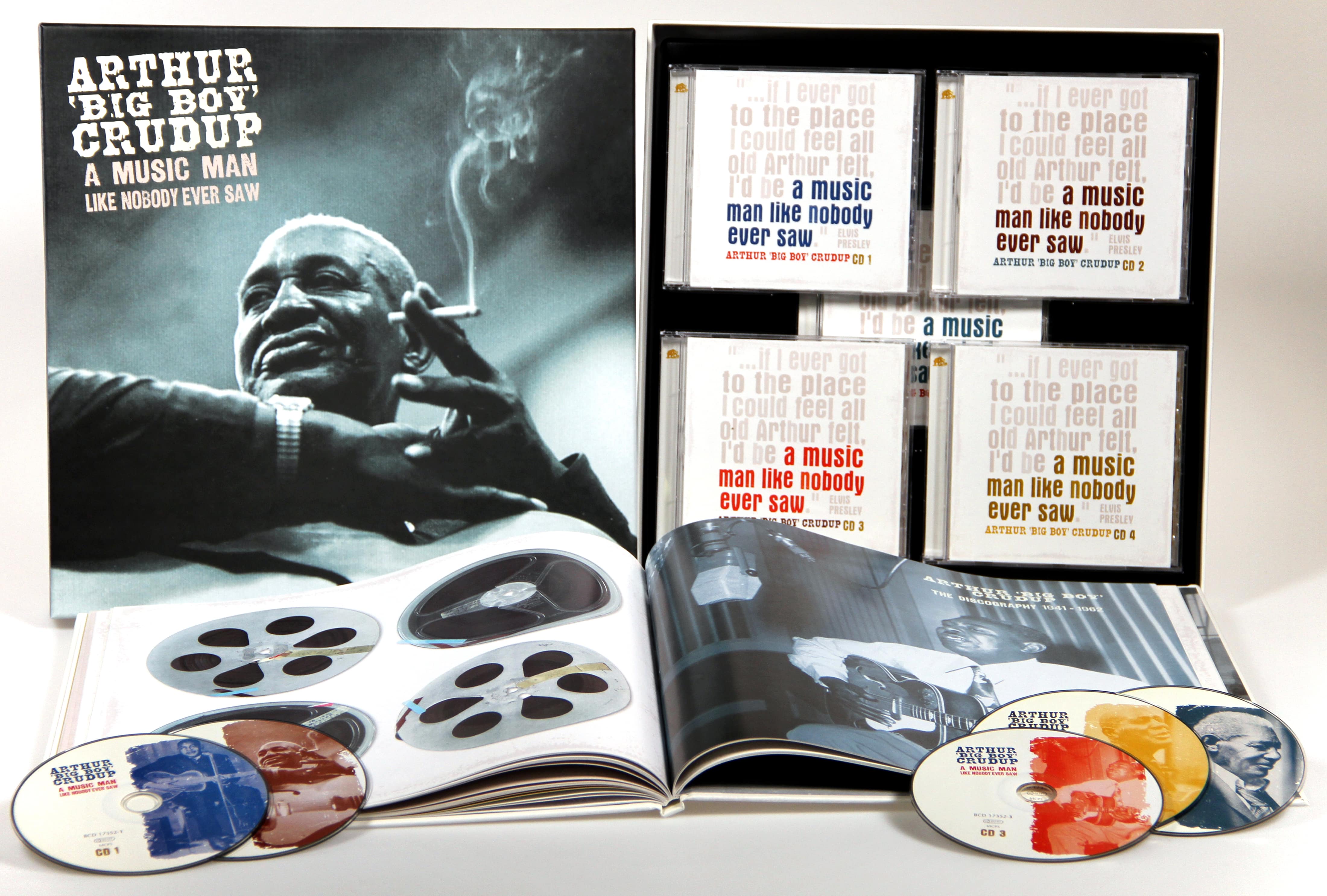 Arthur　Like　Saw　Ever　Nobody　Box　'Big　Deluxe　A　Crudup　Boy'　set:　Box　Music　Family　Man　(5-CD　Bear　Set)　Records