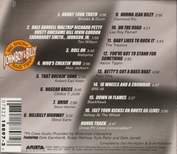 John Boy & Billy's Country Race Tracks ... plus (CD)