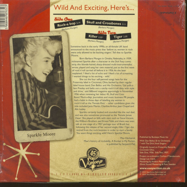 Wild And Exciting, Here's Sparkle Moore (LP, 10inch, EP, 45rpm)