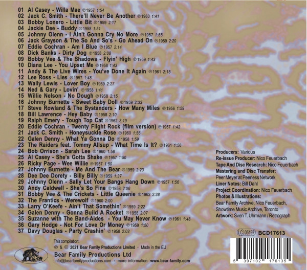 Vol.38 - Rockabilly & Rock 'n' Roll From The Vaults Of Liberty and Freedom Records (CD)