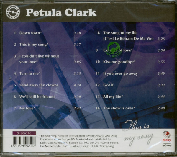 This Is My Song (CD)