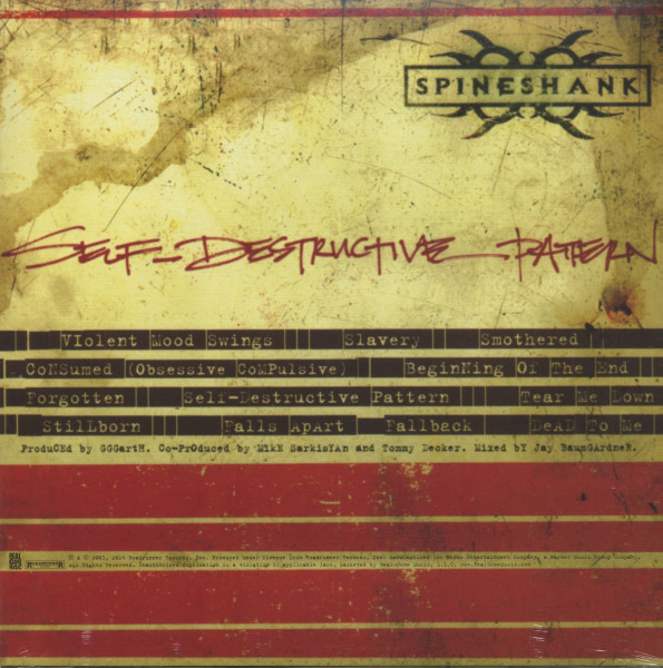 Self-Destructive Pattern (LP, colored Vinyl, Ltd.)