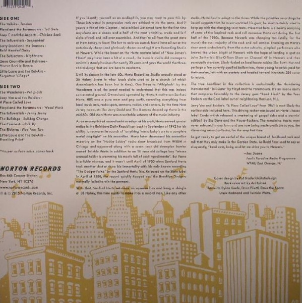 Whiplash! - Crude Unissued New Jersey Rock'n'Roll (LP)