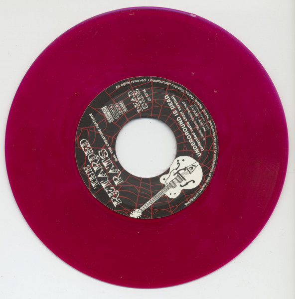 Underground Is Dead. (7inch, 45rpm, colored Vinyl)