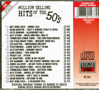Vorschau: Million Selling Hits Of The 50s (CD) Vorschau: Million Selling Hits Of The 50s (CD)