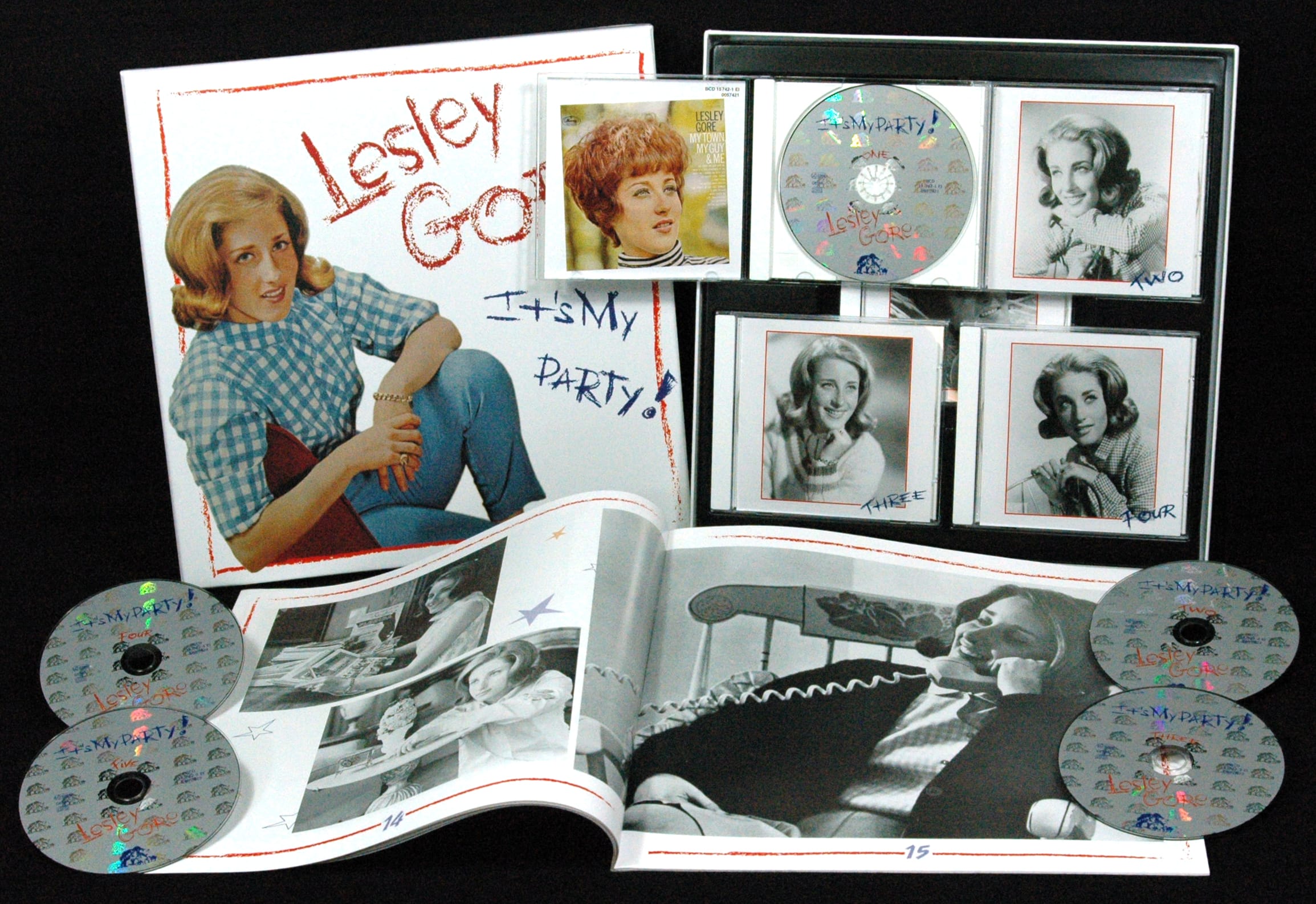 Lesley Gore Box set: It's My Party (5-CD Deluxe Box Set) - Bear