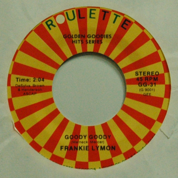 Goody Goody b-w Creation Of Love 7inch, 45rpm