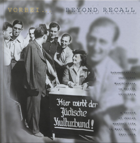 Vorbei... Beyound Recall (Buch) - Hier wirbt der Jüdische Kulturbund!