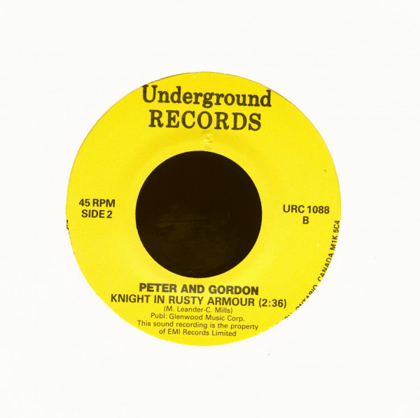 True Love Ways - Knight In Rusty Armour (7inch, 45rpm)