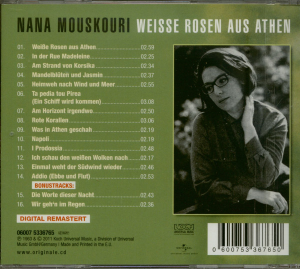 Weisse Rosen aus Athen (1963)...plus