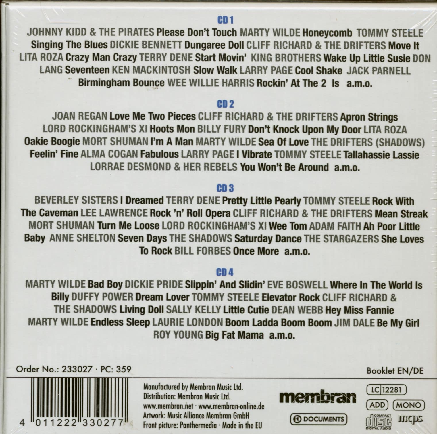 Various Britain Is Rockin 4 Cd