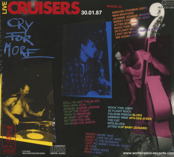 Cry For More - Live (2-CD)