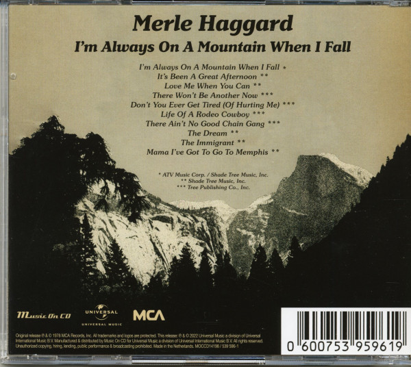 I'm Always On A Mountain When I Fall (CD)