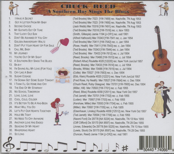 A Southern Boy Sings The Blues (CD)