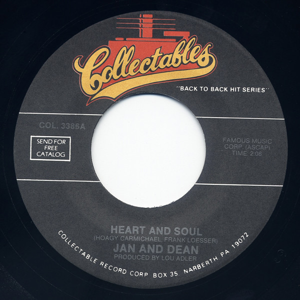 Heart & Soul - Lies 7inch, 45rpm