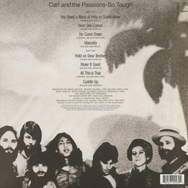 Carl And The Passions - So Tough (LP, 180g Vinyl, Ltd.)