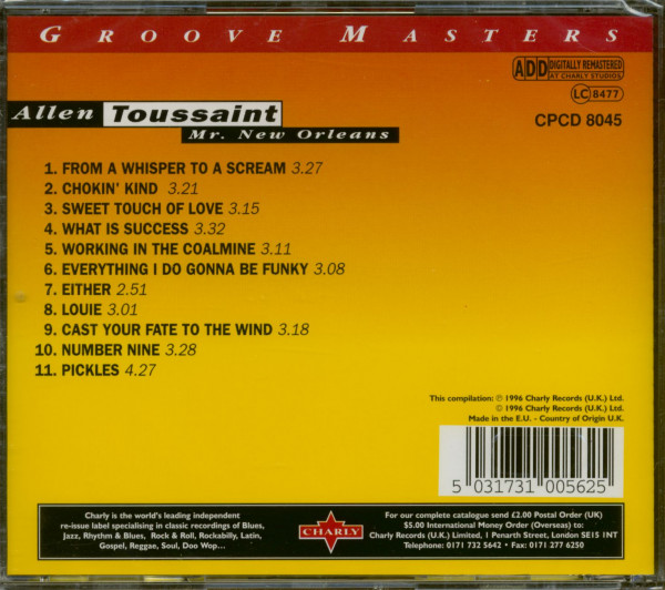 Mr. New Orleans (CD)