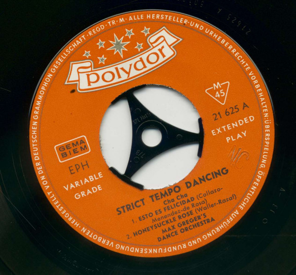 Strict Tempo Dancing - Cha Cha & Twist (7inch, 45rpm, EP, PS)