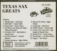 Vorschau: Texas Sax Greats (CD) Vorschau: Texas Sax Greats (CD)
