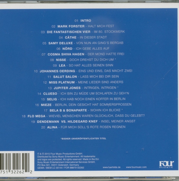 Für Hilde (CD)