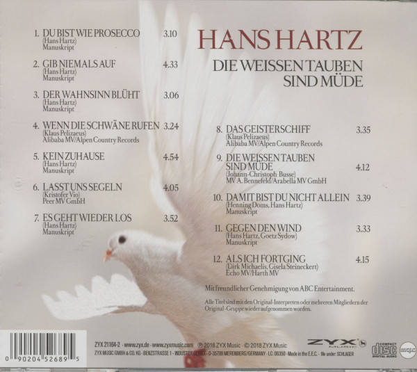 Die weißen Tauben sind müde (CD)