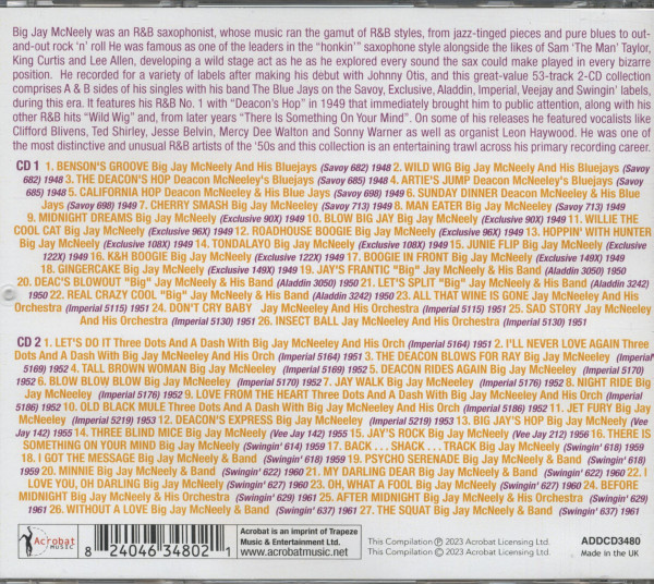Blow, Big Jay, Blow (2-CD)