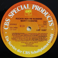 Vorschau: Rock'n Roll'n Robbins - Marty Robbins Sings (LP) Vorschau: Rock'n Roll'n Robbins - Marty Robbins Sings (LP)