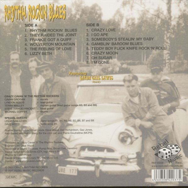 Rhythm Rockin Blues (LP, Yellow Vinyl, Ltd.)