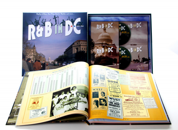 R&B in DC 1940-1960 - Rhythm & Blues, Doo Wop, Rockin’ Rhythm and more… (16-CD Deluxe Box Set)