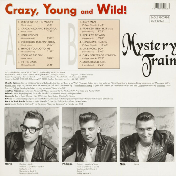 Crazy, Young And Wild (LP)