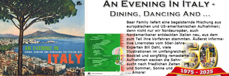 An Evening In Italy - Dining, Dancing And Romancing The Italian Way (CD)